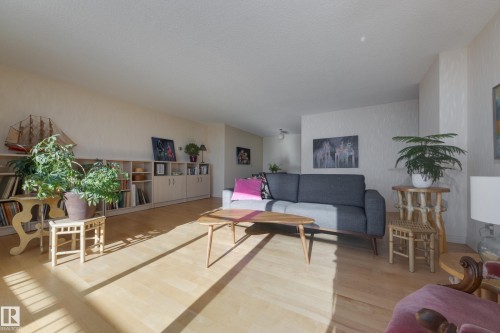 306 12121 Jasper Avenue, Edmonton, AB - Indoor Photo Showing Living Room