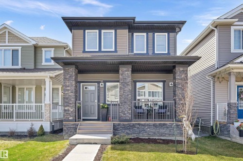 6437 177A Avenue, Edmonton, AB - Outdoor With Deck Patio Veranda With Facade