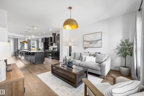 6437 177A Avenue, Edmonton, AB - Indoor Photo Showing Living Room