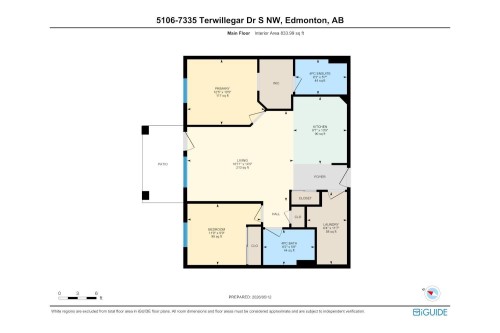Floor plan - 5106 7335 South Terwillegar Drive, Edmonton, AB - Other