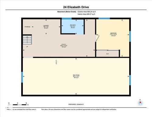Floor plan - 24 Elizabeth Drive, Fort Saskatchewan, AB - Other
