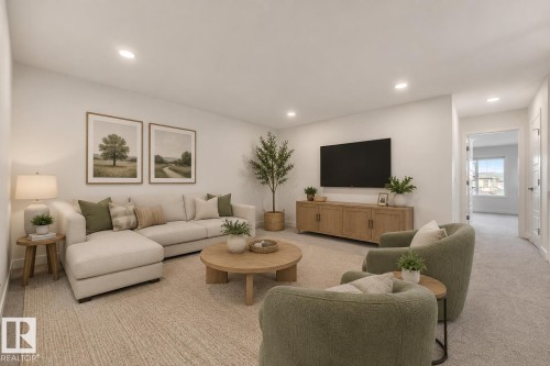 3417 Craig Landing Landing, Edmonton, AB - Indoor Photo Showing Living Room