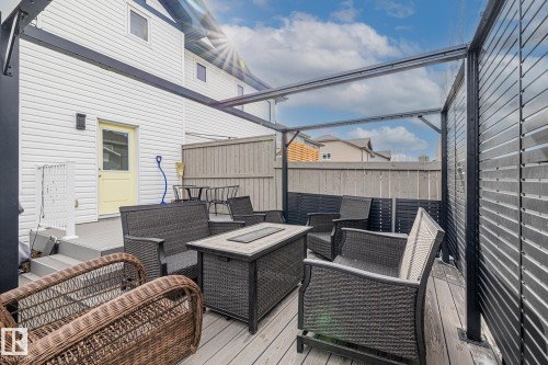 34 Red Tail Way, St. Albert, AB - Outdoor With Deck Patio Veranda With Exterior