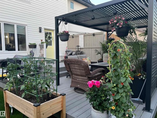 34 Red Tail Way, St. Albert, AB - Outdoor With Deck Patio Veranda With Exterior