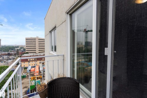905 9940 112 Street, Edmonton, AB - Outdoor With Balcony