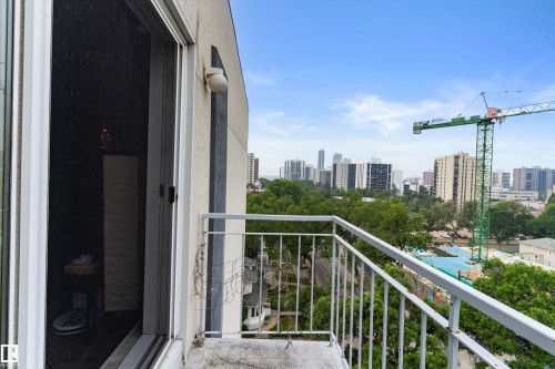 905 9940 112 Street, Edmonton, AB - Outdoor With Balcony