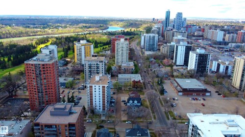 905 9940 112 Street, Edmonton, AB - Outdoor With View