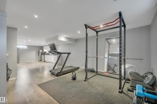 4316 53 Street, Leduc, AB - Indoor Photo Showing Gym Room