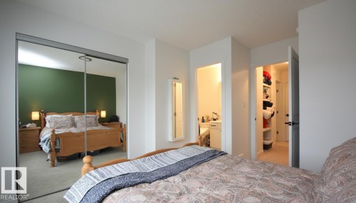 Primary bedroom with large closet and 3 pc ensuite. - 253 Marquis Boulevard, Edmonton, AB - Indoor Photo Showing Bedroom