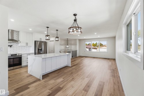 10207 165 Avenue, Edmonton, AB - Indoor Photo Showing Kitchen With Upgraded Kitchen