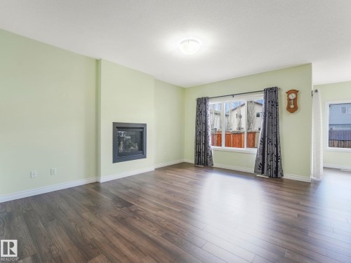 14227 138 Street Nw, Edmonton, AB - Indoor Photo Showing Living Room With Fireplace