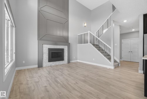 1523 Darby Bay, Edmonton, AB - Indoor With Fireplace