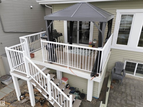 807 Eagleson Link, Edmonton, AB - Outdoor With Deck Patio Veranda With Exterior