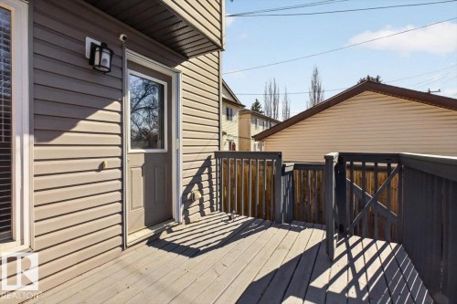 14835 103 Avenue, Edmonton, AB - Outdoor With Deck Patio Veranda With Exterior