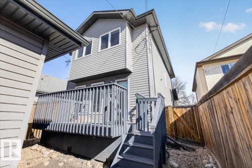 14835 103 Avenue, Edmonton, AB - Outdoor With Deck Patio Veranda With Exterior