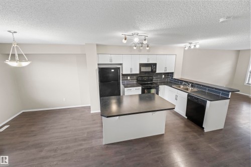 3041 Arthurs Crescent Sw, Edmonton, AB - Indoor Photo Showing Kitchen With Double Sink