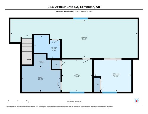 Floor plan - 7343 Armour Crescent, Edmonton, AB - Other
