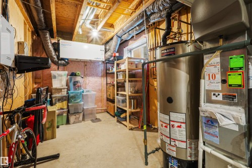 8839 93 Street, Edmonton, AB - Indoor Photo Showing Basement