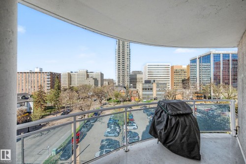 605 10504 99 Avenue, Edmonton, AB - Outdoor With Balcony