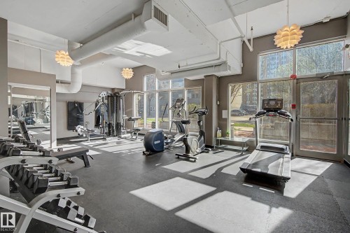 605 10504 99 Avenue, Edmonton, AB - Indoor Photo Showing Gym Room