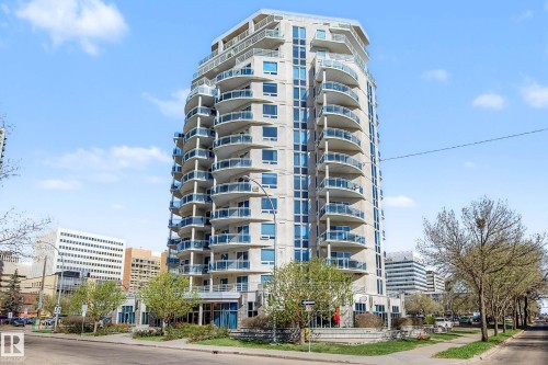 605 10504 99 Avenue, Edmonton, AB - Outdoor With Balcony With Facade