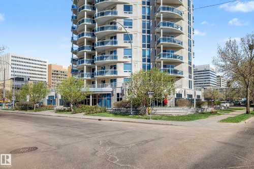 605 10504 99 Avenue, Edmonton, AB - Outdoor With Balcony With Facade