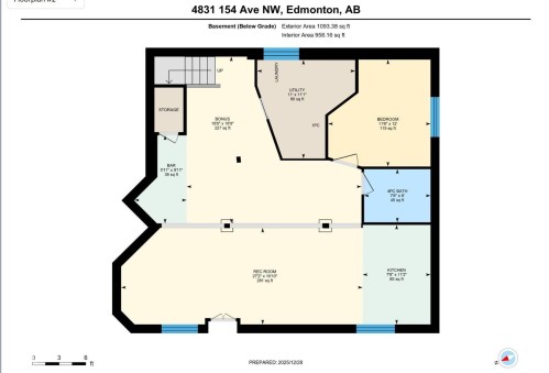 Floor plan - 4831 154 Avenue, Edmonton, AB - Other