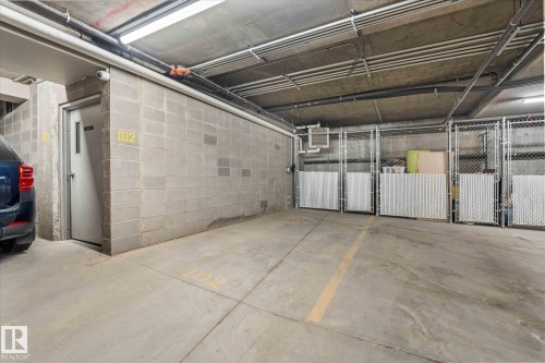 110 5211 50 Street, Stony Plain, AB - Indoor Photo Showing Garage