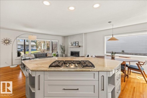 8944 146A Street, Edmonton, AB - Indoor Photo Showing Kitchen With Upgraded Kitchen