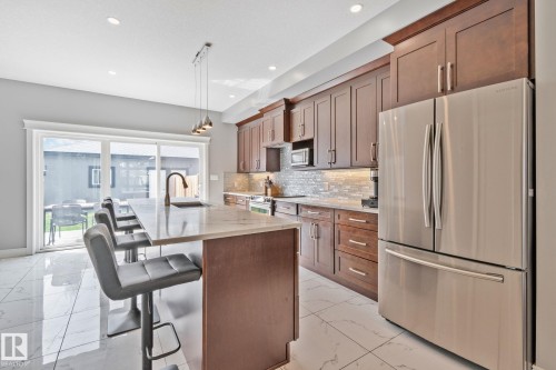 9855 79 Avenue, Edmonton, AB - Indoor Photo Showing Kitchen With Upgraded Kitchen