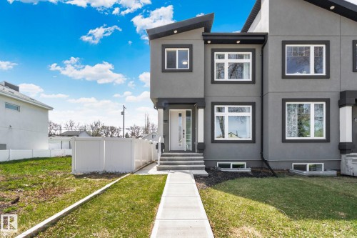 9855 79 Avenue, Edmonton, AB - Outdoor With Deck Patio Veranda With Facade