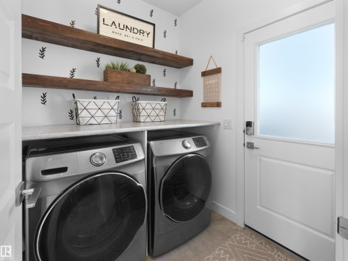 3608 8 Avenue, Edmonton, AB - Indoor Photo Showing Laundry Room