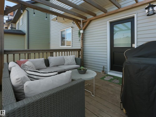 3608 8 Avenue, Edmonton, AB - Outdoor With Deck Patio Veranda With Exterior