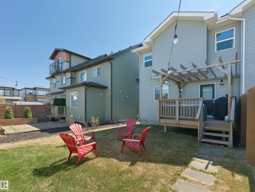 3608 8 Avenue, Edmonton, AB - Outdoor With Deck Patio Veranda