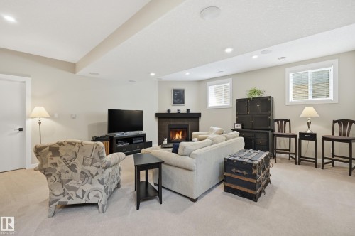 60 Lacombe Drive, St. Albert, AB - Indoor With Fireplace
