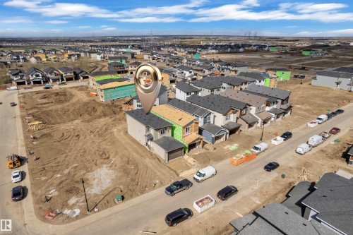 Vacant land parcel positioned within a developing residential area - 3116 8 Avenue, Edmonton, AB - Outdoor With View