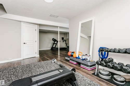 1044 106 Street, Edmonton, AB - Indoor Photo Showing Gym Room
