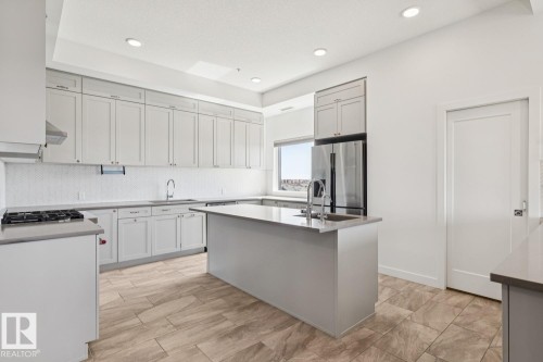 502 1316 Windermere Way, Edmonton, AB - Indoor Photo Showing Kitchen