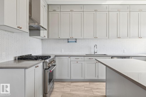 502 1316 Windermere Way, Edmonton, AB - Indoor Photo Showing Kitchen With Upgraded Kitchen