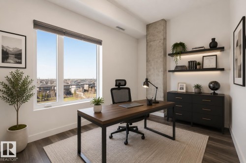 502 1316 Windermere Way, Edmonton, AB - Indoor Photo Showing Office