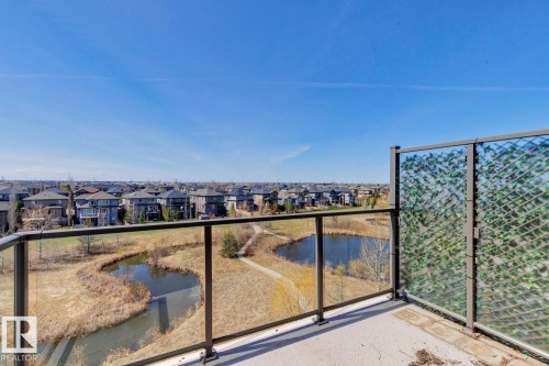 502 1316 Windermere Way, Edmonton, AB - Outdoor With Balcony With View