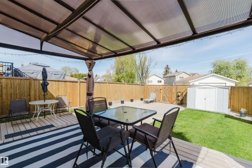 6 Kiniski Crescent, Edmonton, AB - Outdoor With Deck Patio Veranda
