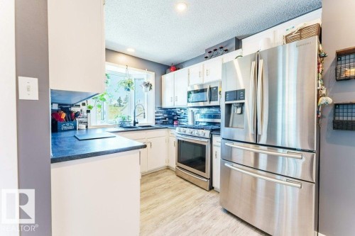 7012 44 Avenue, Edmonton, AB - Indoor Photo Showing Kitchen