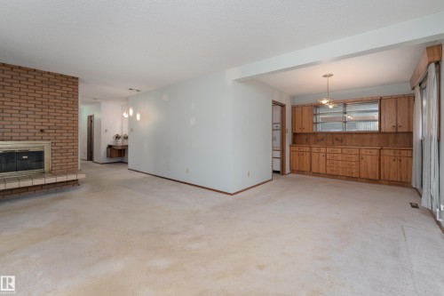 3711 118 Street, Edmonton, AB - Indoor With Fireplace