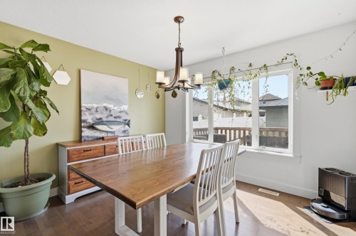140 Allard Way, Fort Saskatchewan, AB - Indoor Photo Showing Dining Room