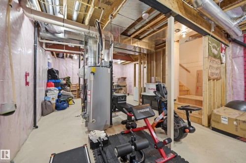 140 Allard Way, Fort Saskatchewan, AB - Indoor Photo Showing Basement