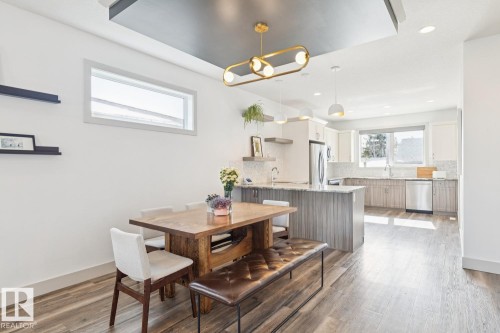 3813 111 Avenue, Edmonton, AB - Indoor Photo Showing Dining Room
