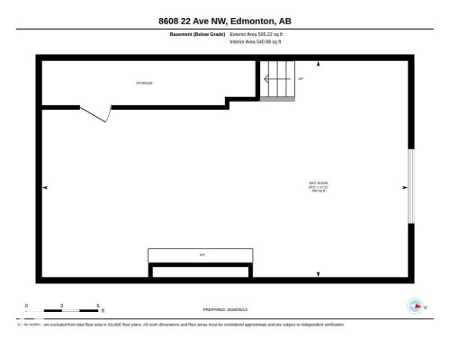 Floor plan - 8608 22 Ave, Edmonton, AB - Other