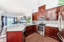 412 4312 139 Avenue, Edmonton, AB  - Indoor Photo Showing Kitchen With Double Sink With Upgraded Kitchen 