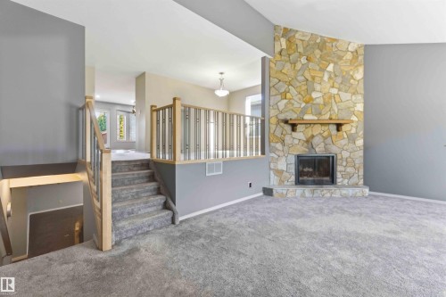 42 Patterson Cr, St. Albert, AB - Indoor With Fireplace